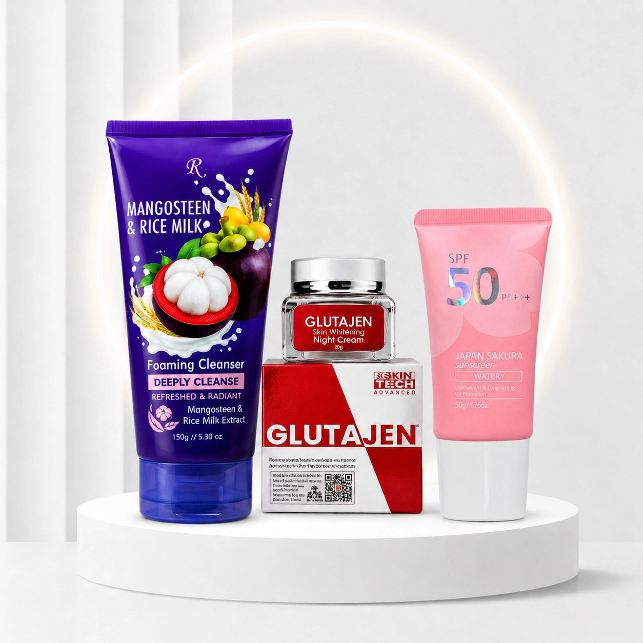 Complete Glow Care Combo – 3-Step Skincare Routine
